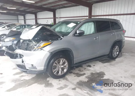 2015 Toyota Highlander Xle V6 z USA, uszkodzony, nr VIN 5TDJKRFH8FS119758